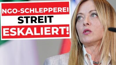 Mehr über den Artikel erfahren NGO-Schlepperei: Meloni lässt Deutschland auflaufen! | Asylstreit & Dublin 2026