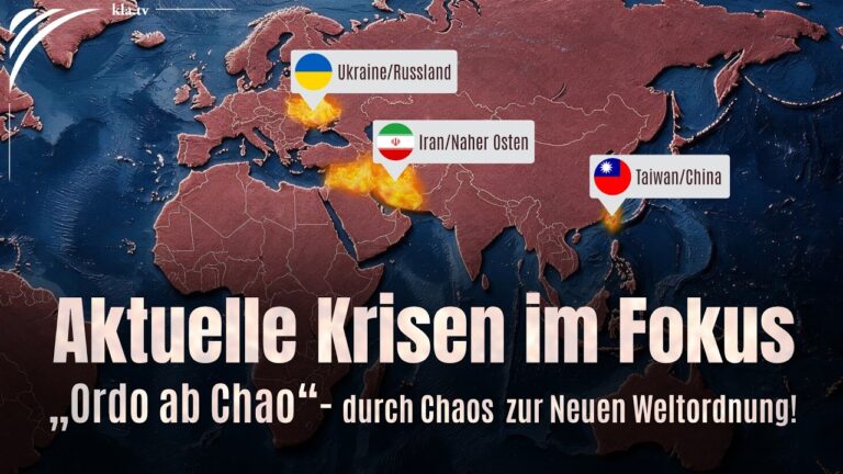 Mehr über den Artikel erfahren „Ordo ab Chao“ – durch Chaos zur Neuen Weltordnung! Aktuelle Krisenherde im Fokus