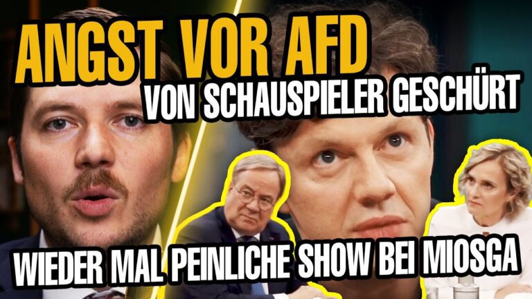 Mehr über den Artikel erfahren Peinlicher Auftritt von Schauspieler bei Miosga: „Behinderte haben ANGST vor der AfD!“