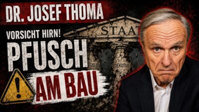 Mehr über den Artikel erfahren Pfusch am Bau | Satire mit Dr. Josef Thoma