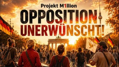 Mehr über den Artikel erfahren „PROJEKT M1LLION“ – OPPOSITION UNERWÜNSCHT
