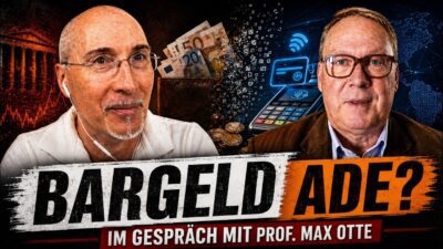 Mehr über den Artikel erfahren Rettet unser Bargeld – Max Otte im Gespräch bei „Achtung Buch“
