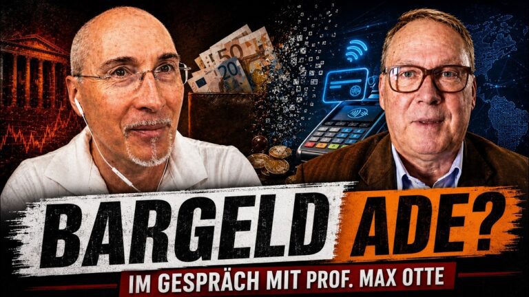 Mehr über den Artikel erfahren Rettet unser Bargeld – Max Otte im Gespräch bei „Achtung Buch“