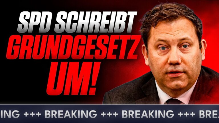 Mehr über den Artikel erfahren SPD ändert das Grundgesetz: DAS wird jetzt VERBOTEN.