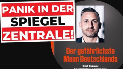 Mehr über den Artikel erfahren SPIEGEL IN PANIK! AfD feiert Gratis-PR | Wahlkampf Sachsen-Anhalt
