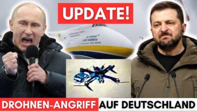 Mehr über den Artikel erfahren Sprengstoff-Drohnen in Leipzig + Attentats-Versuch auf deutschen Drohnen-Chef + Angriff auf Ukraine