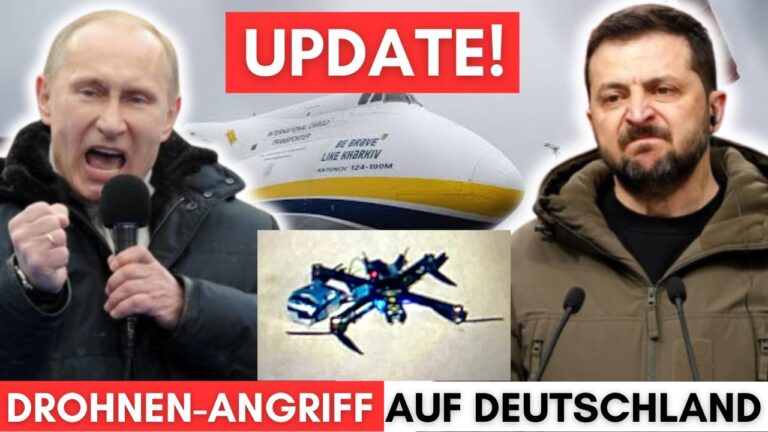 Mehr über den Artikel erfahren Sprengstoff-Drohnen in Leipzig + Attentats-Versuch auf deutschen Drohnen-Chef + Angriff auf Ukraine