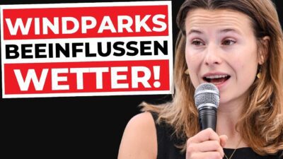 Mehr über den Artikel erfahren Studie beweist: Grüne Ideologie zerstört Wetter! | Windkraft Lügen & Helmholtz Studie 2026