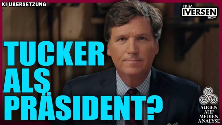 Mehr über den Artikel erfahren Tritt Tucker Carlson für das Präsidentenamt an? Die Wahrheit hinter der neuen Bewegung (Kim Iversen)