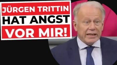 Mehr über den Artikel erfahren TRITTIN HAT ANGST & BLOCKIERT MICH! (Angst vor Fakten) | Energiewende, Atomausstieg & Strompreise