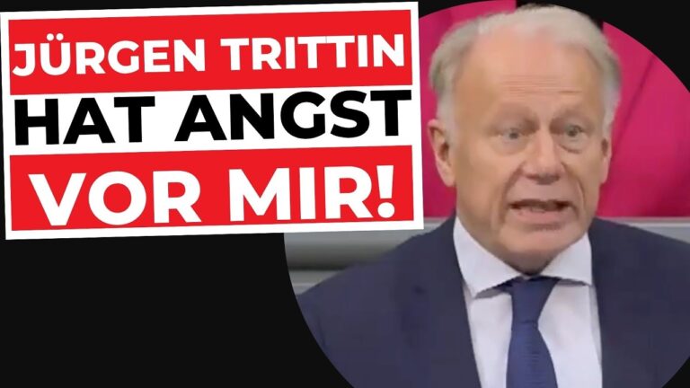 Mehr über den Artikel erfahren TRITTIN HAT ANGST & BLOCKIERT MICH! (Angst vor Fakten) | Energiewende, Atomausstieg & Strompreise