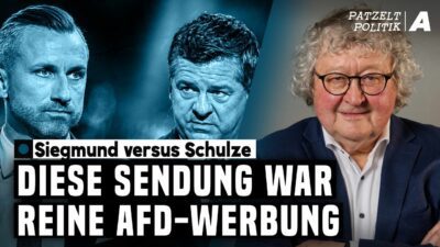 Mehr über den Artikel erfahren TV-Duell: Was niemand gesehen hat – Patzelt Politik