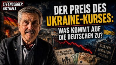 Mehr über den Artikel erfahren Ukraine-Pakt: Milliarden, Schulden und Kriegsgefahr für Deutschland I Effenberger Aktuell