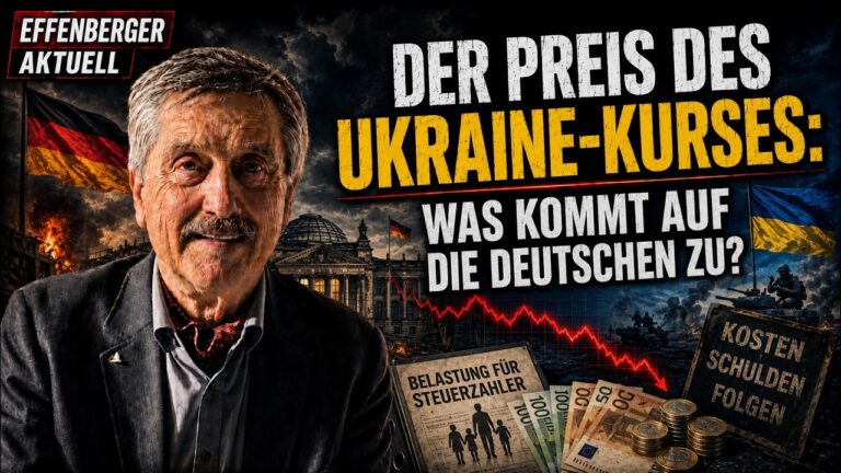 Mehr über den Artikel erfahren Ukraine-Pakt: Milliarden, Schulden und Kriegsgefahr für Deutschland I Effenberger Aktuell
