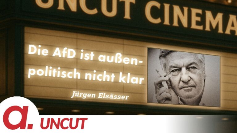 Mehr über den Artikel erfahren Uncut #83: Heute mit Jürgen Elsässer | Die AfD ist außenpolitisch nicht klar | Apolut