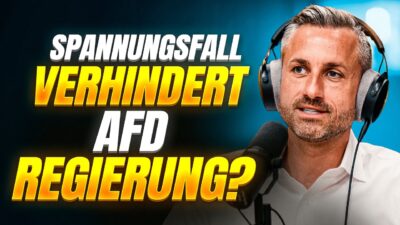 Mehr über den Artikel erfahren {ungeskriptet} eskaliert: Spannungsfall VERHINDERT AfD Regierung?! Das ist der Masterplan.