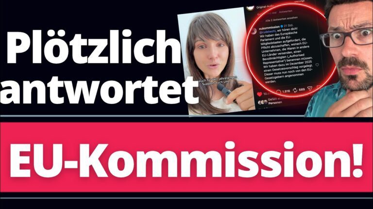 Mehr über den Artikel erfahren Verpackungs-Irrsinn: Video geht viral, Plötzlich ANTWORTET die EU-Kommission!