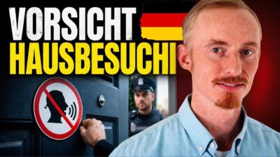 Mehr über den Artikel erfahren Vorsicht Hausbesuch! Was du in Deutschland nicht sagen darfst