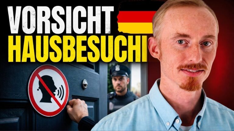 Mehr über den Artikel erfahren Vorsicht Hausbesuch! Was du in Deutschland nicht sagen darfst