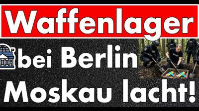 Mehr über den Artikel erfahren Waffenlager bei Berlin: Zwei Pistolen und die ganze Propaganda-Maschine läuft heiß
