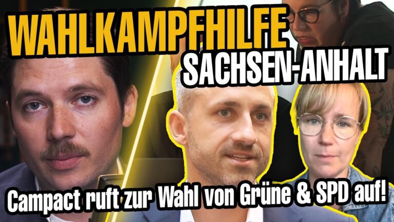 Mehr über den Artikel erfahren Wahlkampfhilfe in Sachsen-Anhalt: Campact wirbt für Grüne & SPD