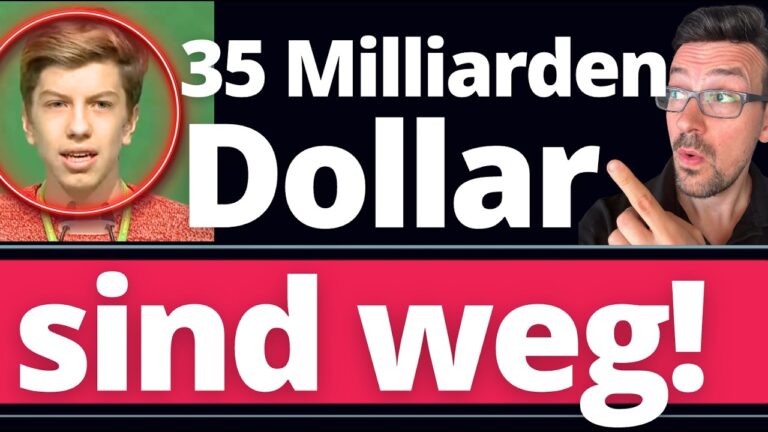 Mehr über den Artikel erfahren Wahnsinn: Anhänger der Grünen verbrennt 35 Milliarden Dollar in wenigen Monaten!