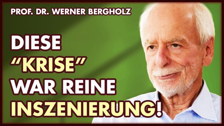 Mehr über den Artikel erfahren Was lief hinter den Kulissen der Corona-Politik? | Prof. Dr. Werner Bergholz