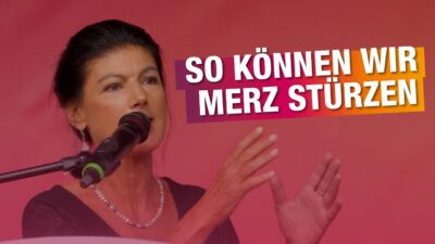 Mehr über den Artikel erfahren „Wir haben die dümmste Regierung aller Zeiten!“ | Wagenknecht teilt aus
