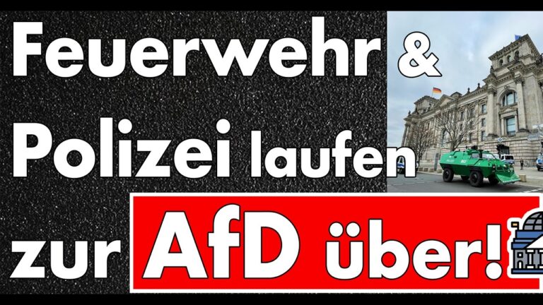 Mehr über den Artikel erfahren „Wir verlieren Polizei und Feuerwehr gerade massiv an die AfD.“ – sagt die CDU!