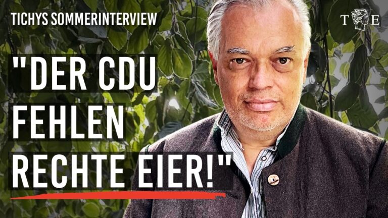 Mehr über den Artikel erfahren Wo bleibt der Mut? Der CDU fehlen die rechten Eier | Don Alphonso im Sommerinterview