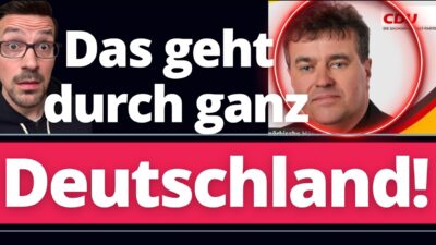 Mehr über den Artikel erfahren WOW WOW WOW! Das ändert den GANZEN Wahlkampf! CDU-Mann schreibt flammenden Brief!