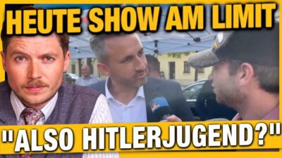 Mehr über den Artikel erfahren ZDF heute show: Billige Nazi-Vergleiche! Höcke war ein netter Lehrer & der nächste Doktortitel