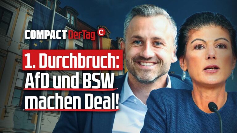 Mehr über den Artikel erfahren 1. Durchbruch: AfD und BSW machen Deal!💥