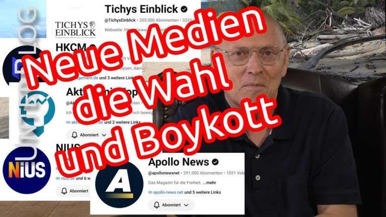 Mehr über den Artikel erfahren 62 YT-Kanäle – Wahl Sachsen-Anhalt – Neue Medien – unabhängige Informationen