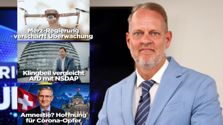 Mehr über den Artikel erfahren Nachrichten AUF1: Totalüberwachung, Präventivhaft, Drohnenkrieg🔥Mit diesem Gesetz kann Merz den Ausnahmezustand planen