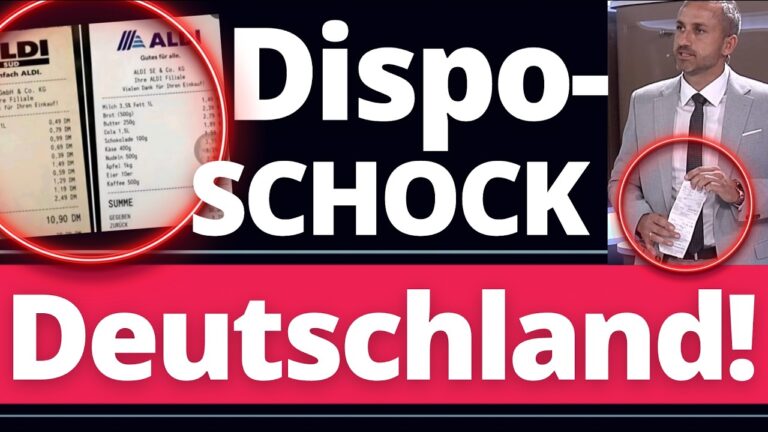 Mehr über den Artikel erfahren Absoluter SCHOCK: Immer mehr Deutsche im DISPO!