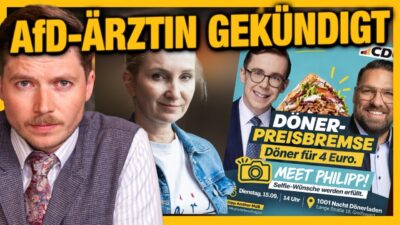 Mehr über den Artikel erfahren AfD-Ärztin gekündigt! Linke Berlin wirbt auf Arabisch, Rassismus gegen Weiße & Dönerpreisbremse