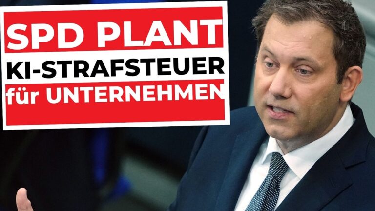 Mehr über den Artikel erfahren ALARM: Gnadenlose Bestrafung für jeden Fortschritt! | SPD-Fortschrittssteuer & KI-STEUER