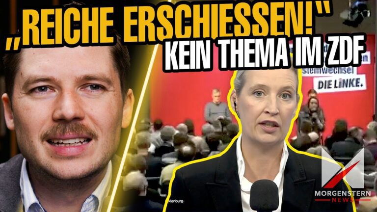 Mehr über den Artikel erfahren Alice Weidel: „Die Linke will Reiche erschießen“ – ZDF bleibt uns Faktencheck schuldig!