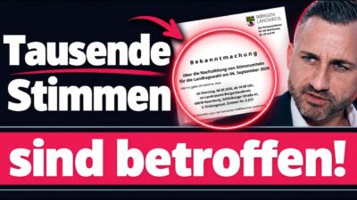 Mehr über den Artikel erfahren Beben in Sachsen-Anhalt! NEUAUSZÄHLUNG um 10:00 UHR!