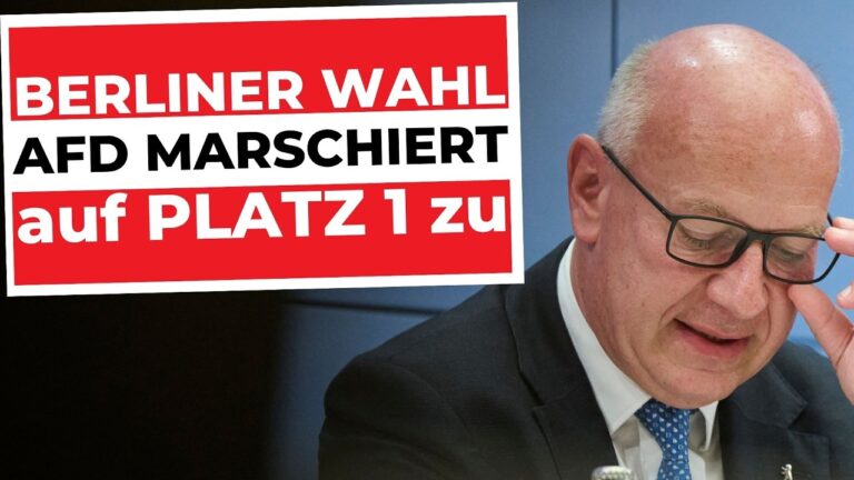 Mehr über den Artikel erfahren BERLIN RECHTSRUCK: AfD steigt weiter! Brandmauer wackelt, Berlin gehackt & CDU| Wahlen Berlin 2026