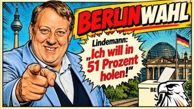Mehr über den Artikel erfahren BERLIN-WAHL — Gunnar Lindemann (AfD): „Ich will in meinem Wahlkreis 51 Prozent holen!“