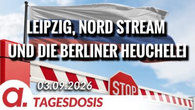 Mehr über den Artikel erfahren Berlins schamlose Nord-Stream-Heuchelei | Von Janine Beicht | Apolut