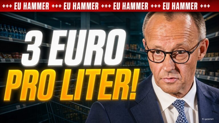 Mehr über den Artikel erfahren BESTÄTIGT: 3 EURO PRO LITER! SO ruinieren sie dich!