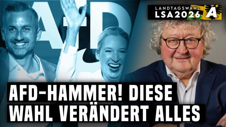 Mehr über den Artikel erfahren Blitzanalyse: AfD-Sternstunde in Sachsen-Anhalt – Patzelt Politik