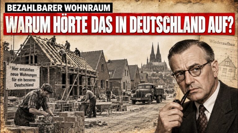 Mehr über den Artikel erfahren Deutschland baute einst bezahlbare Wohnungen — warum ist Wohnen heute unbezahlbar?