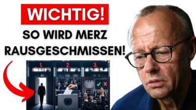 Mehr über den Artikel erfahren Die 3 Szenarien, wie Merz jetzt rausgeschmissen werden kann! (wichtiges Kleingedrucktes!)