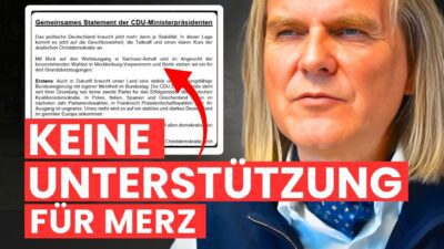 Mehr über den Artikel erfahren Die strategische Wahrheit hinter dem Statement der CDU-Ministerpräsidenten