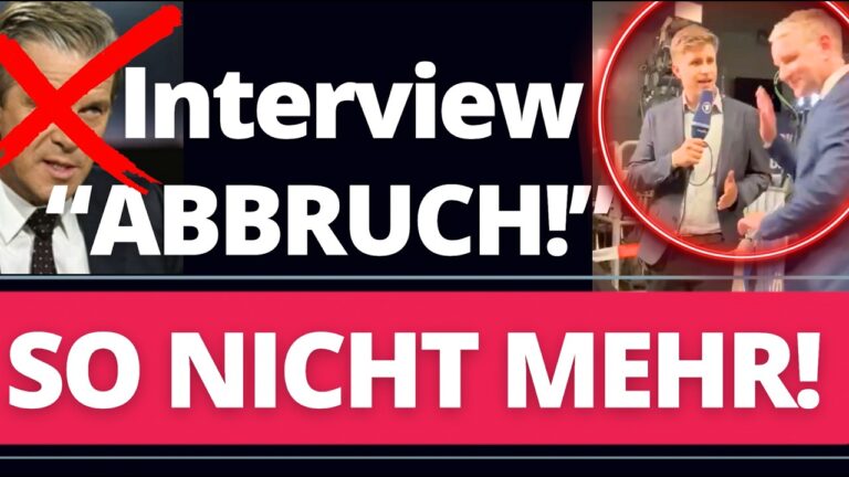 Mehr über den Artikel erfahren EIL: Medien-ZÄSUR! Siegmund ABSAGE bei Lanz! Höcke bricht Interview ab!