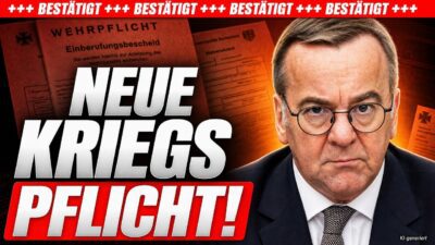 Mehr über den Artikel erfahren EILT: BUNDESWEHR BESTÄTIGT! JEDER MUSS DIENEN! So sollst du an die Front.